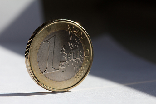 euro coin photo